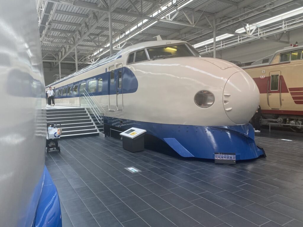 「リニア・鉄道館」に展示されている0系新幹線