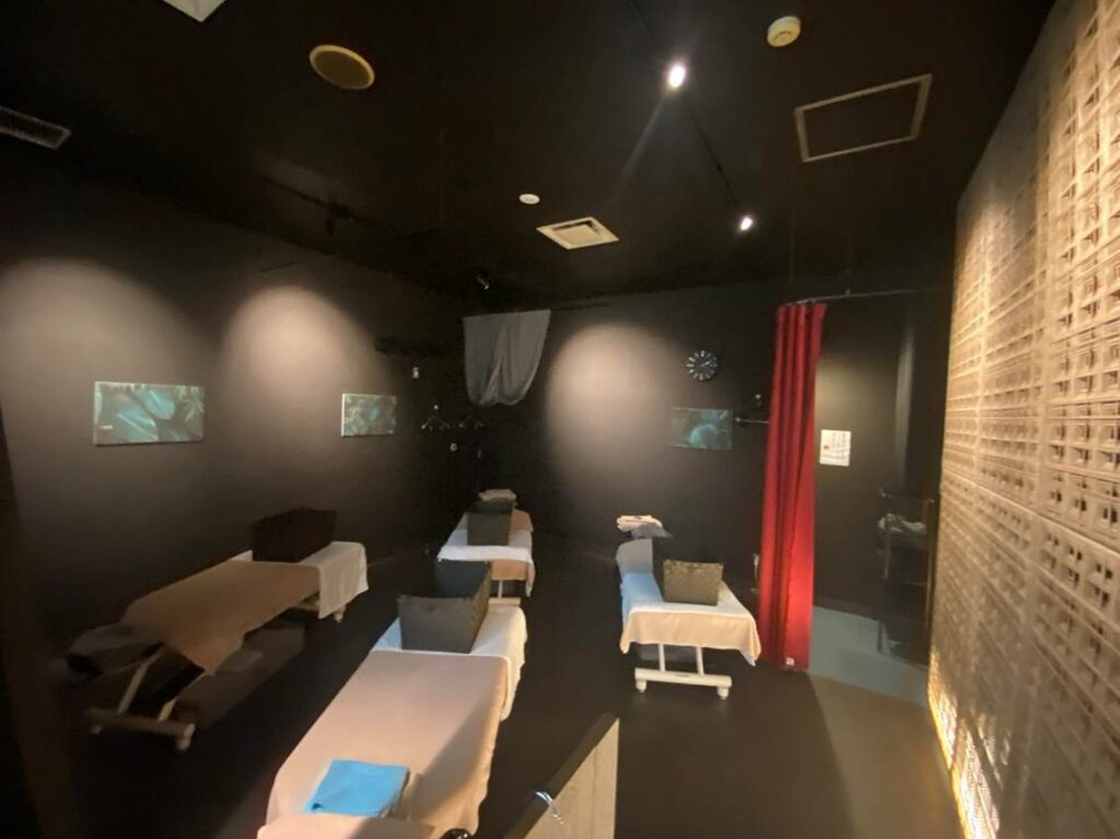 ボディケアLUCKの店内