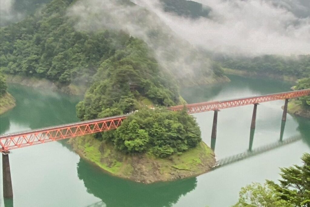静岡県の奥大井湖上駅