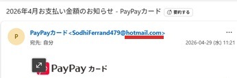 フィッシングメール